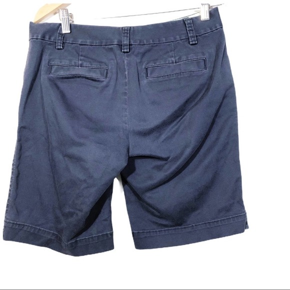 J. Crew City Fit Women’s Navy Blue Chino Shorts Women's Size 4 - Picture 3 of 6